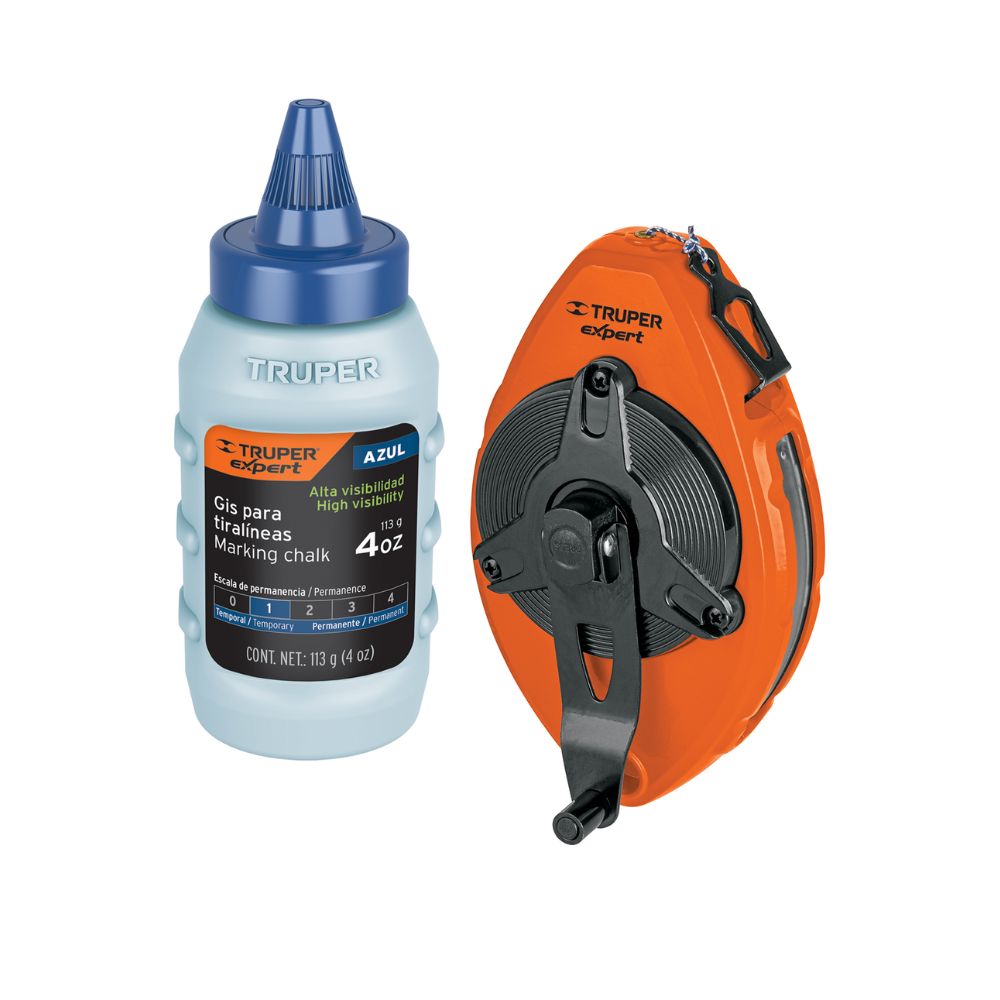 Tiralíneas 100 ft, uso rudo, cuerpo de aluminio 18579 Truper