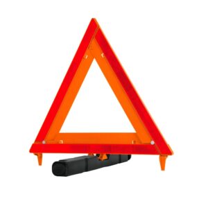 Triángulo de seguridad, de plástico, 43.5 cm 10942 Truper