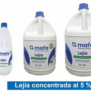 Lejía concentrada al 5%