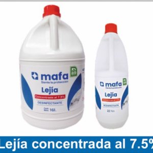 Lejía concentrada al 7.5%