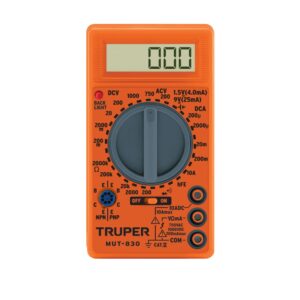 Multitesters Digital Truper 10400 escolar