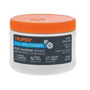 Grasa Lubricante Multiusos de Litio, 450 gr Truper 12783