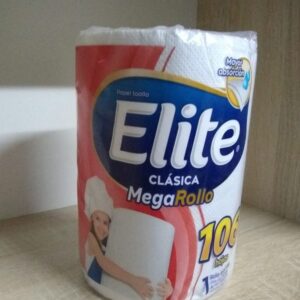 Papel Toalla Elite Mega Rollo Clasico x 106 hojas