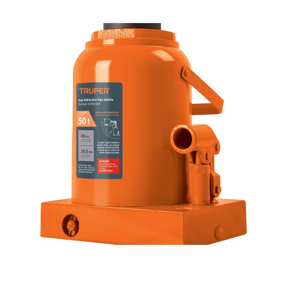 Gata Hidráulica tipo Botella 50 toneladas Truper 14821