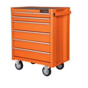 Gabinete metálico Truper 12067 móvil con 6 cajones