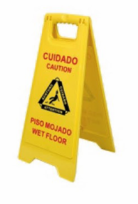 Cartel de Piso Mojado
