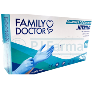 Guante de Nitrilo Family Doctor M