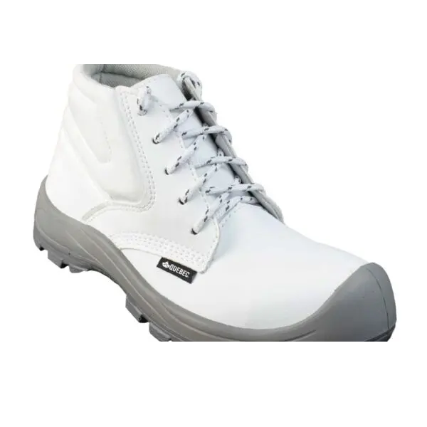 Botín Elástico Blanco Composite con Pasador