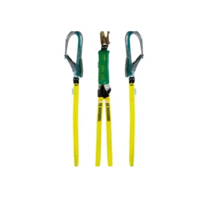 Línea con Amortiguador de Caída – 1 Gancho Chico + 2 Ganchos Extra Grandes