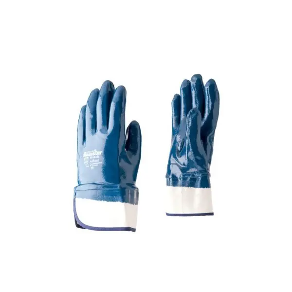 Guante Nitrilo Puño Seguridad Resistor Steelpro