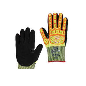 Guante TRX FitFlex EN4X42DP Impact Nitrilo Sandy con Gatillo
