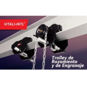 Trolley de Rozamiento y de Engranaje