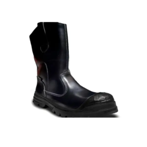 Bota Campera Negro Reforzado Lustrable