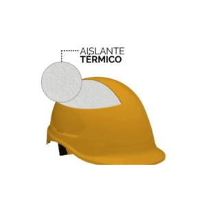 Casco MTA ABS Amarillo Aislante Térmico – STEELPRO