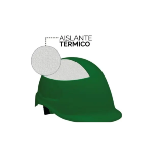 Casco MTA ABS Verde Aislante Térmico – STEELPRO