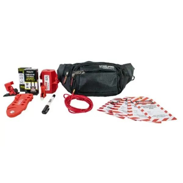 Kit Bloqueo y Etiquetado para Electricista – STEELPRO
