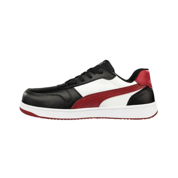 Zapatilla de Seguridad FrontCourt BLK/WHT/RED Low S3L