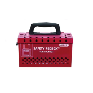 Caja Portátil de Acero Color Rojo – Abus