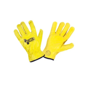 Guante de Cuero Amarillo L-120 Force