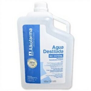 AGUA DESTILADA DE GALÓN ALKOFARMA