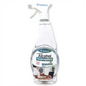 LIMPIADOR ALCOHOL ISOPROPILICO 99° ALKOFARMA 650ML