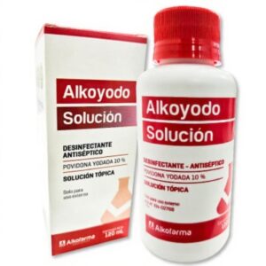 ALKOYODO SOLUCIÓN (YODOPOVIDONA) 10% 120 ML ALKOFARMA
