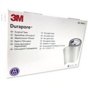 ESPARADRAPO DURAPORE TELA 2'' X 10 YDS 3M UNID