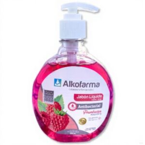 JABÓN LÍQUIDO ANTIBACTERIAL FRAMBUESA ALKOFARMA 360L