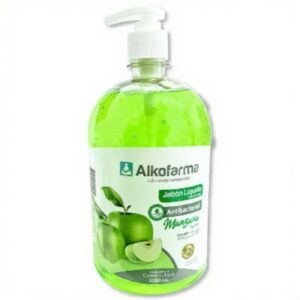 JABÓN LIQUIDO ANTIBACTERIAL MANZANA ALKOFARMA 1L