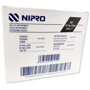 AGUJA 22 X 1 1/2 NIPRO CAJA X 100 UNID