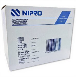 AGUJA 23 X 1 NIPRO CAJA X 100 UNID
