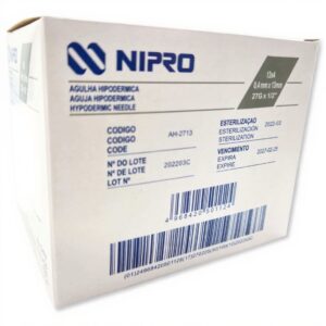 AGUJA 27 X 1/2 NIPRO CAJA X 100 UNID